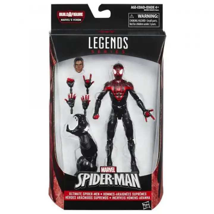 Marvel Spider Man 6 Inch Legends Series Ultimate Spider Men Miles Morales Lazada Ph