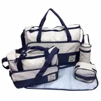 polka dot diaper bag