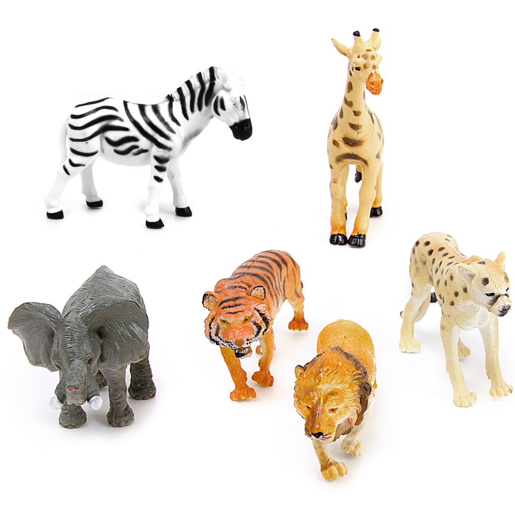 Plastic Wild Animals Model 6piece Set review and price