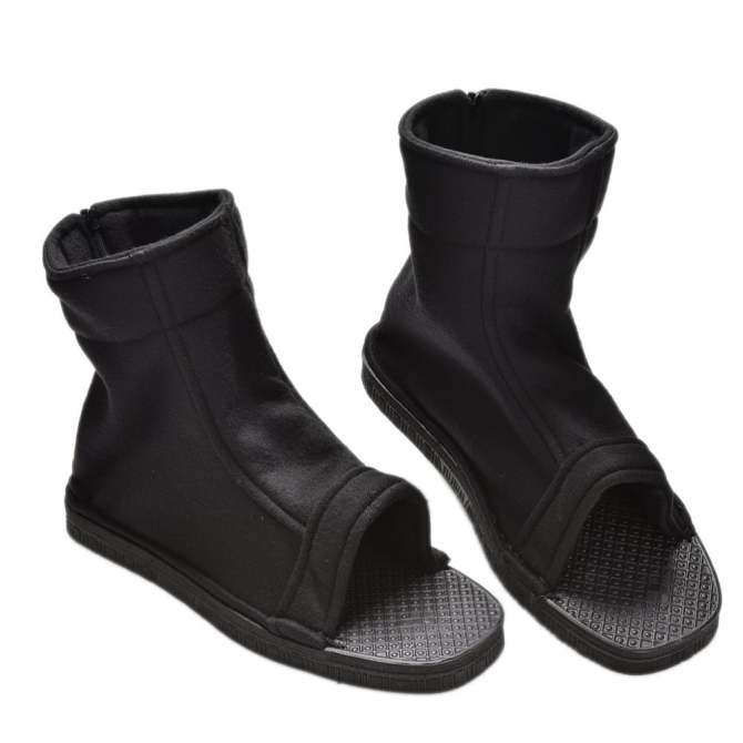 Sporter รองเท้านินจารองเท้าสำหรับนารูโตะอะคัทสึกิ Black Cosplay 1Pair 35-Intl