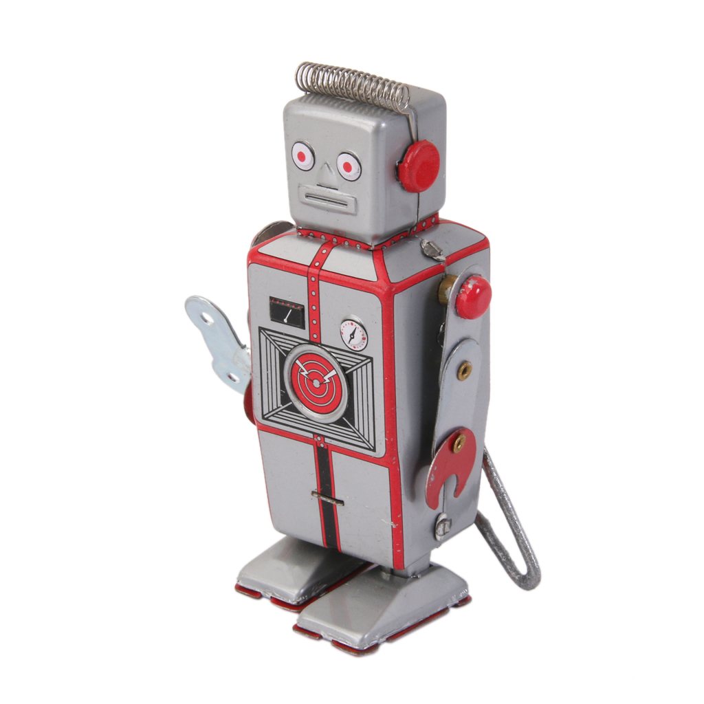 Wind Up Robot MS502A Tin Toy review and price