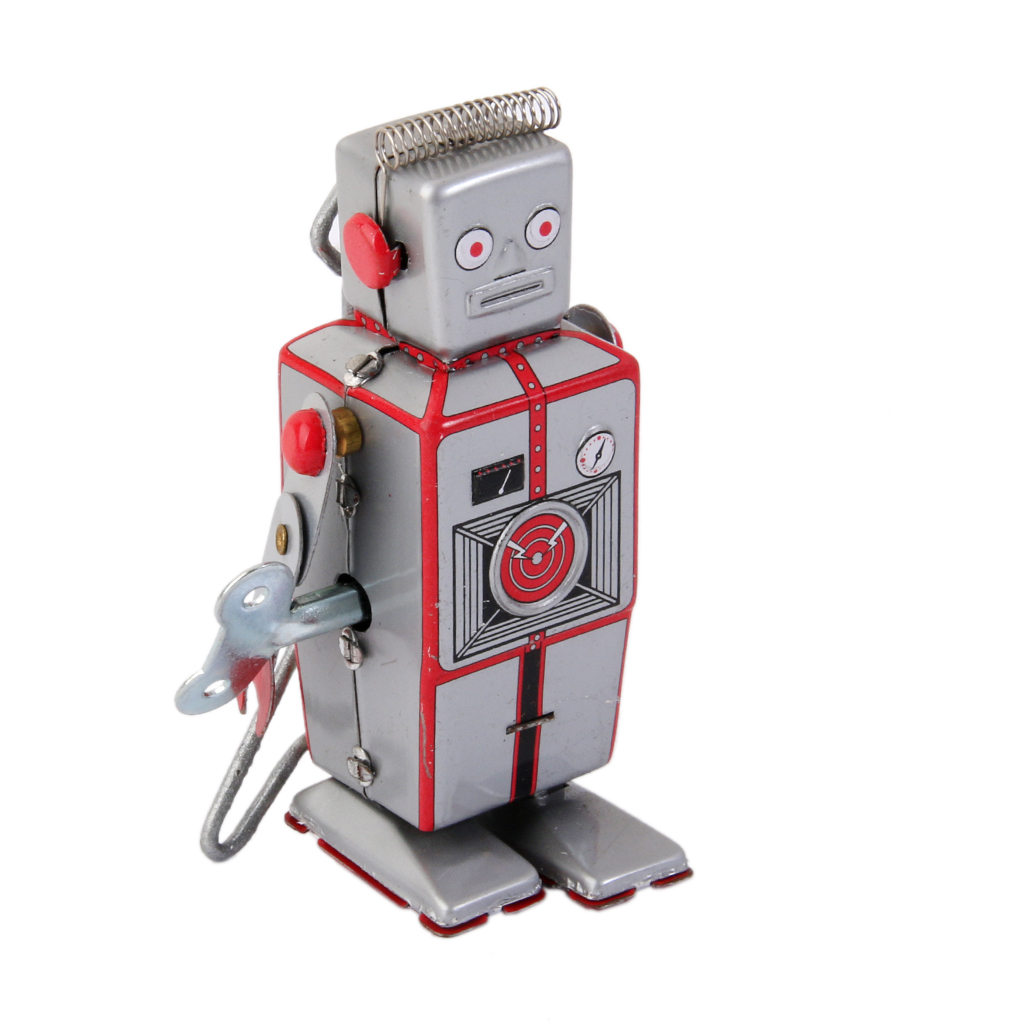 Wind Up Robot MS502A Tin Toy review and price