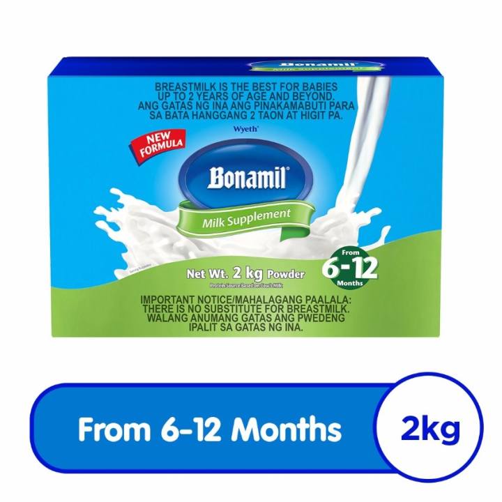 Wyeth® BONAMIL® Stage 2 Milk Supplement for 6 to 12 months, Sachet in