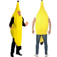 Kesoto Adult Banana Fancy Dress Costume Outfit Party Festival Fun - roblox banana suit outfit