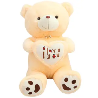 yellow bear stuffed animal