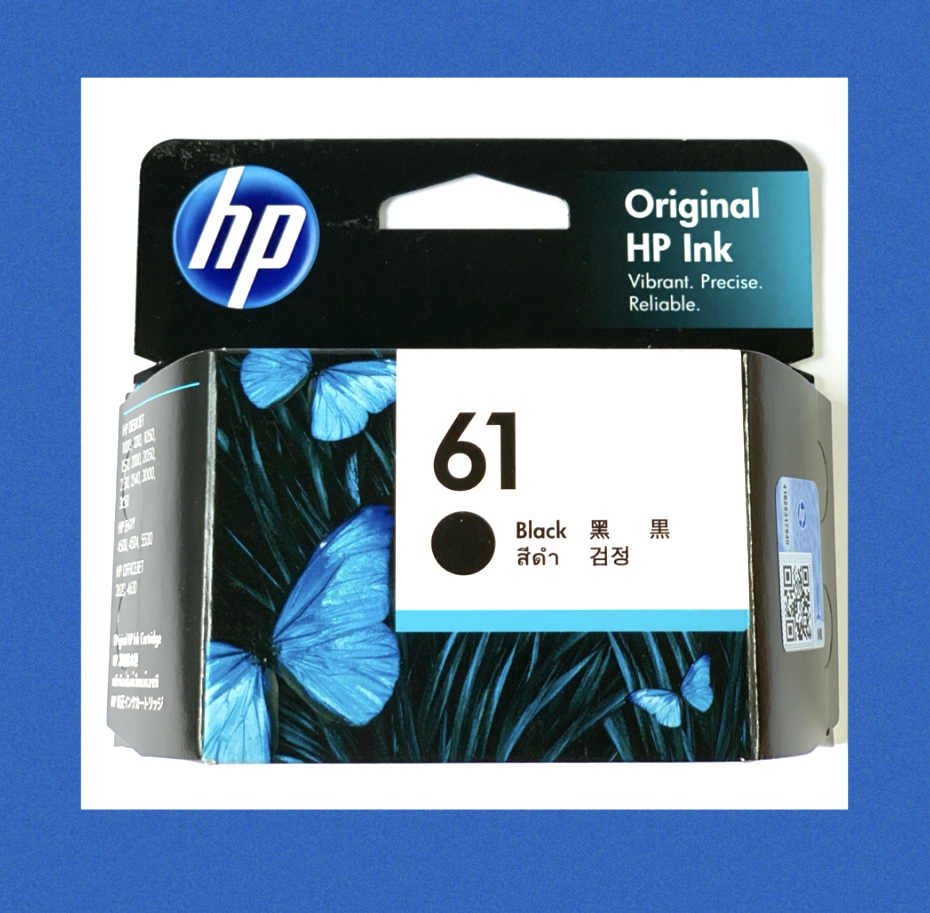 hp printer ink 61 black