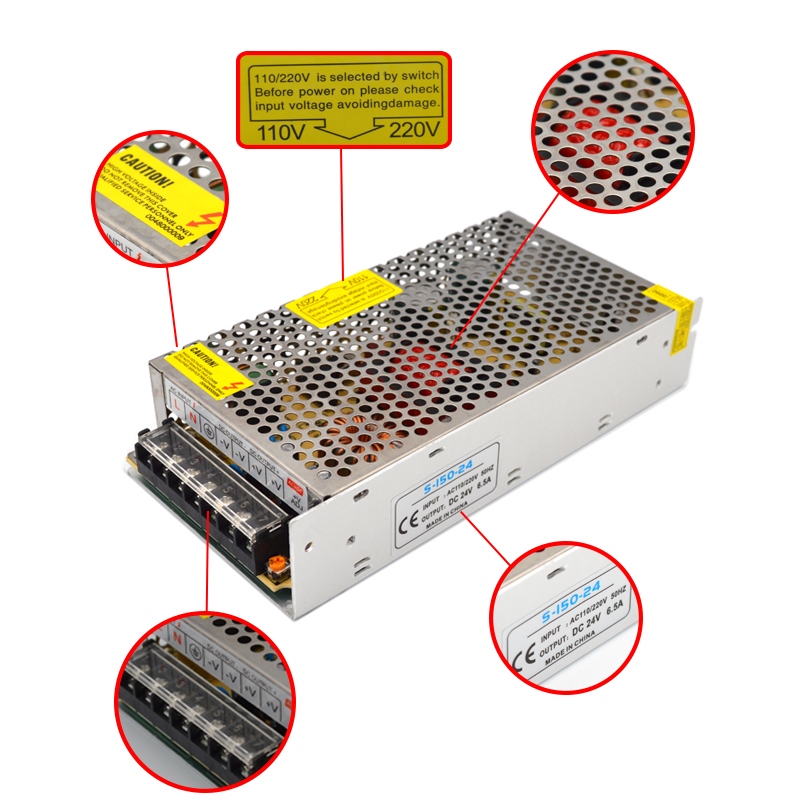 Alimentatore 12V DC 0.5A, 6W Switching Spinotto 5.5x2.1, Trasformatore Elettronica - Foto 10