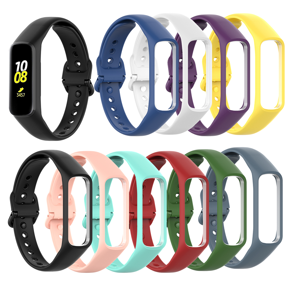 qu333699 Dây đeo vòng đeo tay thông minh có thể điều chỉnh cho Samsung Galaxy Fit-e Fit E R375