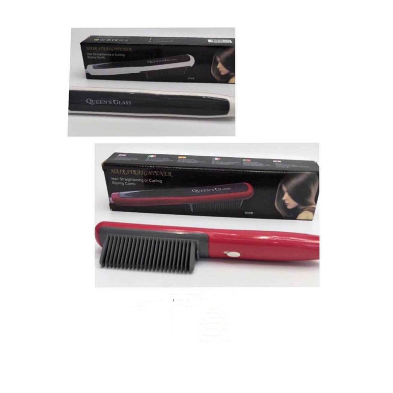 queen's glass fast hair straightener