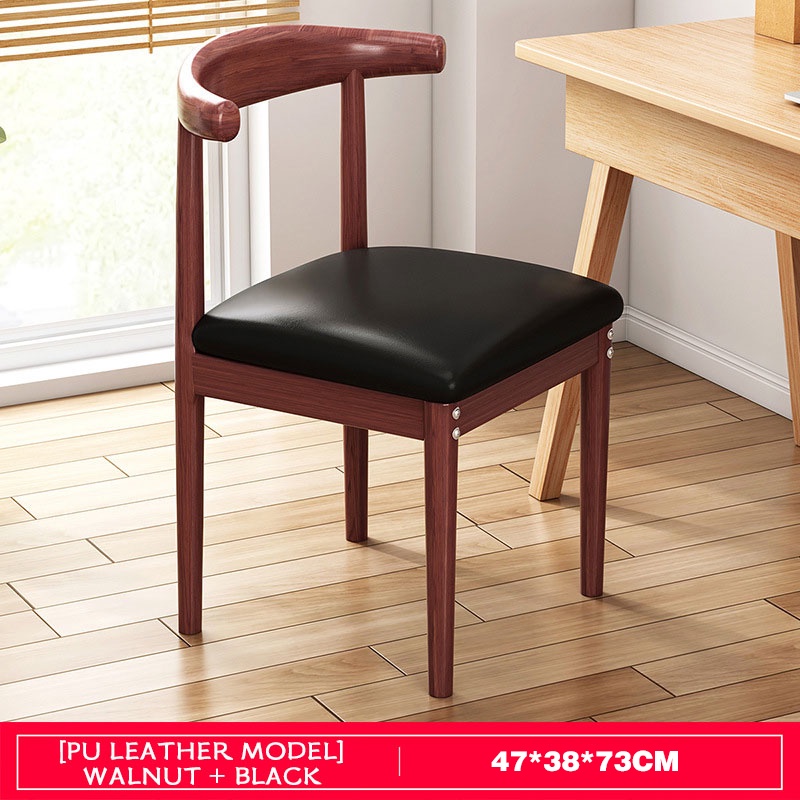 Bewell Arm Chair Dining Chair Home Chair with Soft Cushion Home Living