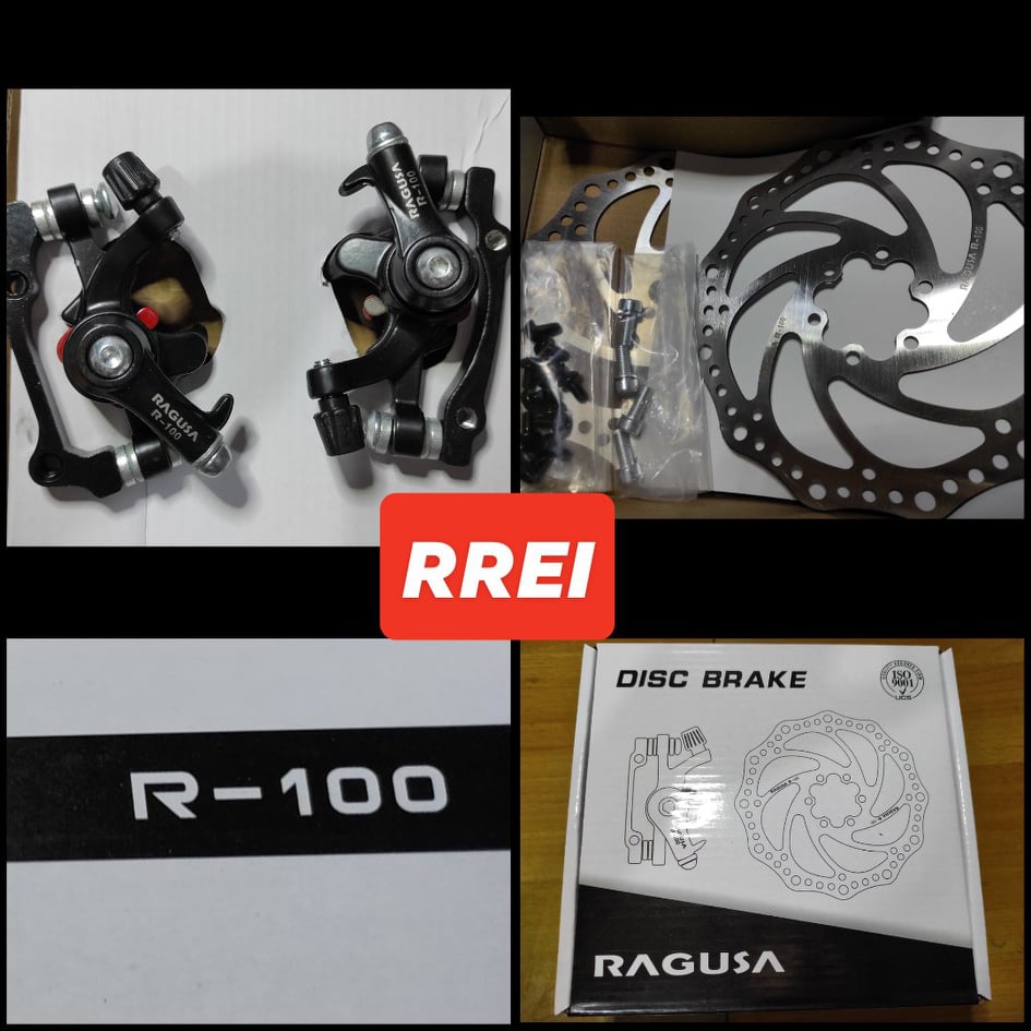 Raincoat Ragusa R100 R200 Disc Brake Set Rotor Caliper Bolt Bicycle