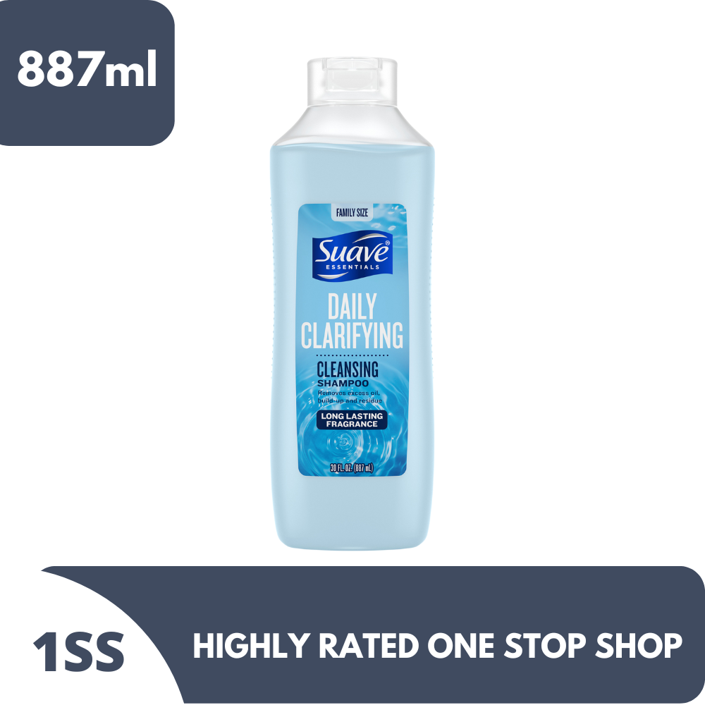 Suave Daily Clarifying Cleansing Shampoo 887ml Lazada PH