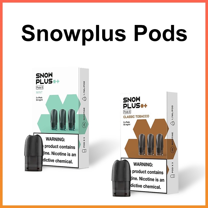 Snowplus pods Snowplus GEN 3 Vape Pods juice pods 3in1 same flavor 16 ...