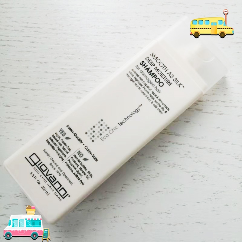 Giovanni silky smooth deep moisturizing shampoo conditioner 250ml