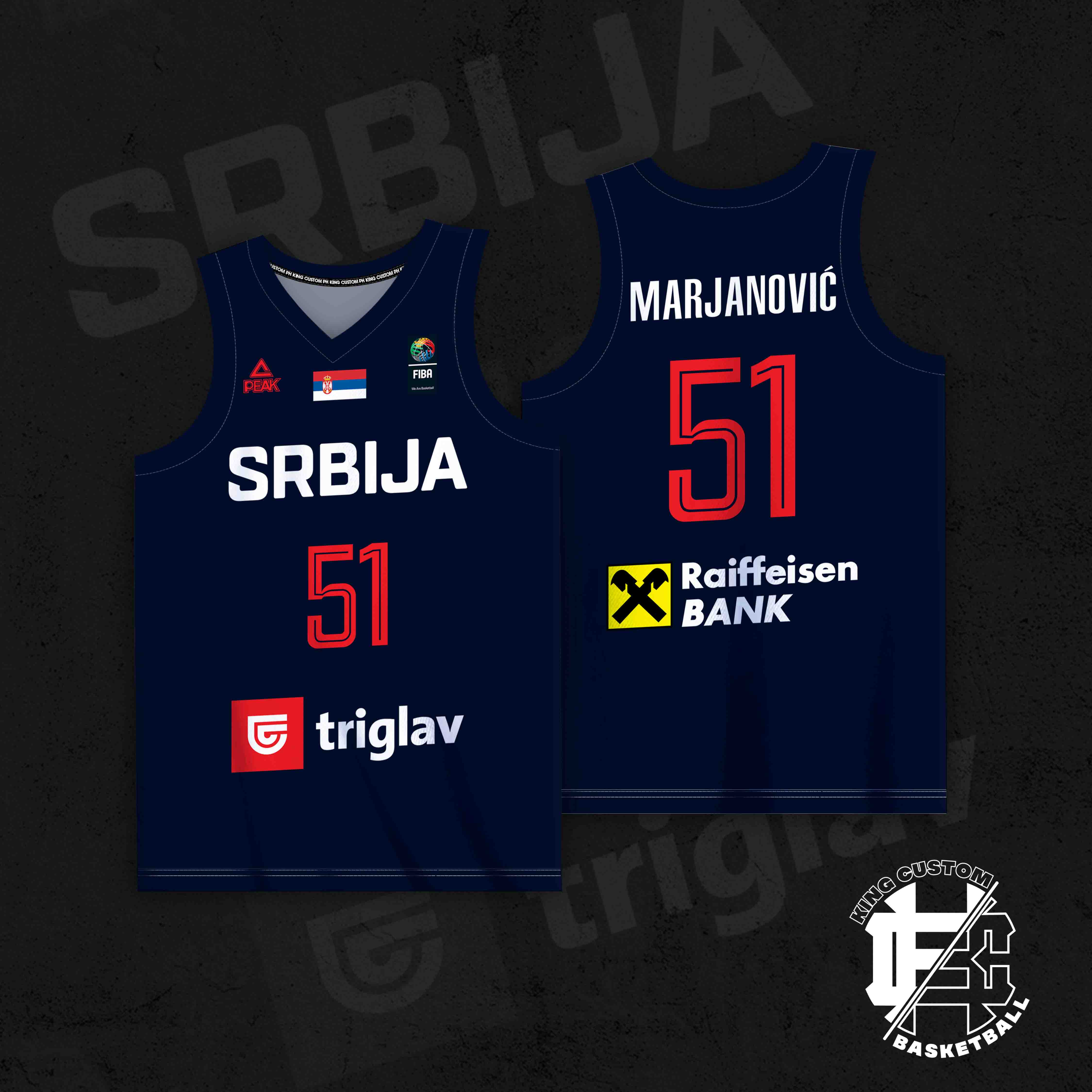 serbia basketball jersey 2022