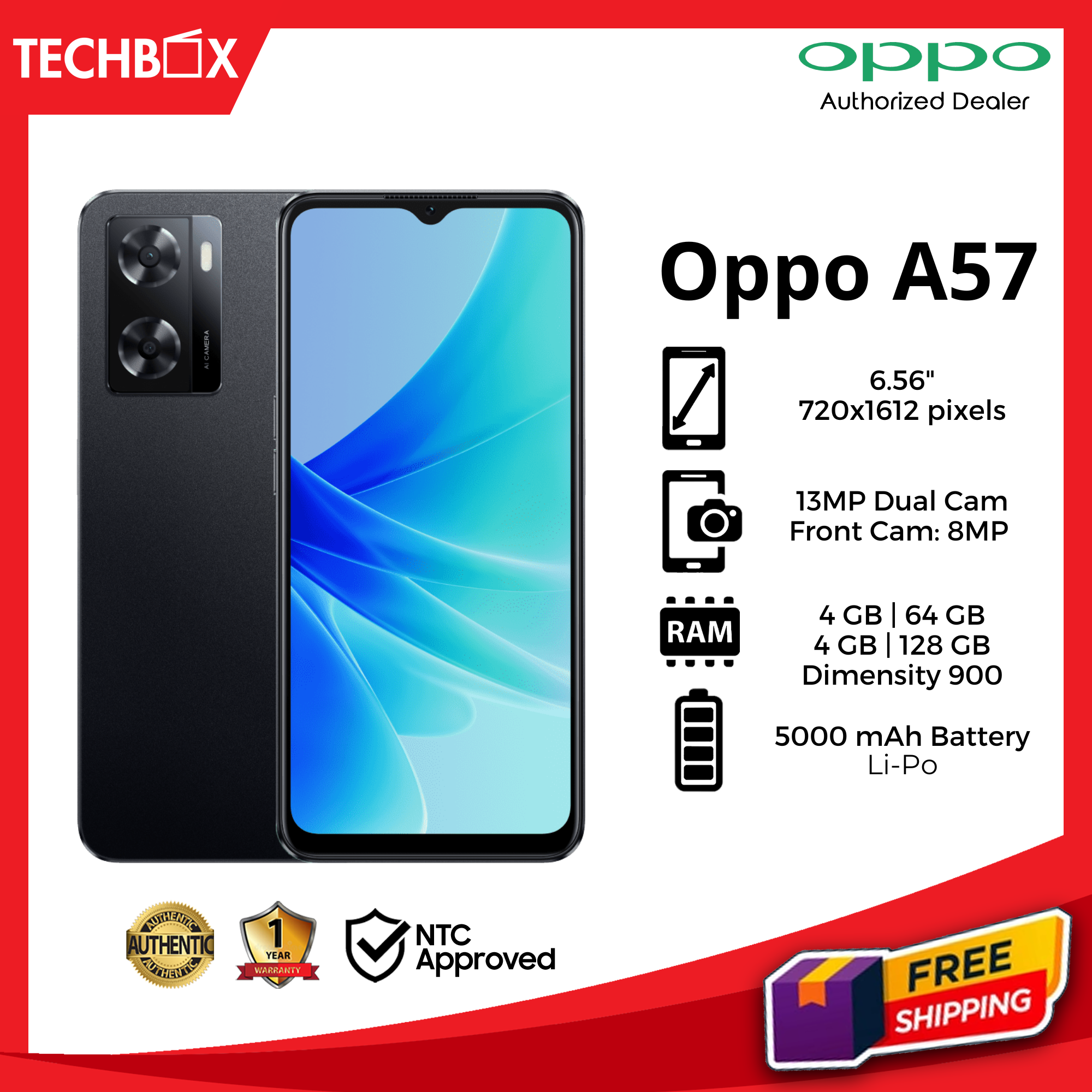 oppo a57 gb