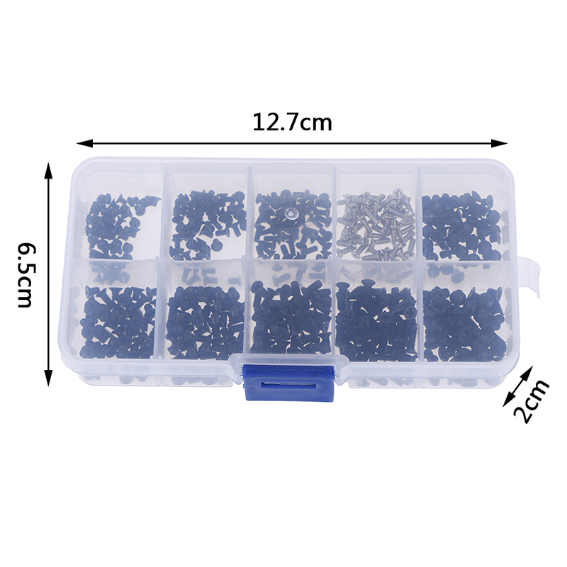 Veli Shy 500pcs laptop computer screws set universal screw m2 m2.3 m3