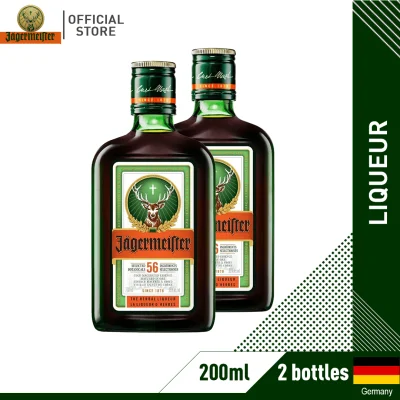 Jagermeister Herbal Liqueur 200ml Pack of 2