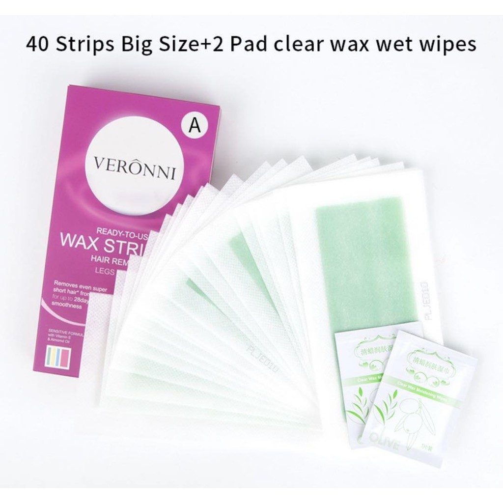 NEW SALE HAIR REMOVER WAX STRIP KIT BIG SIZE STOCK NOW♕ Lazada PH