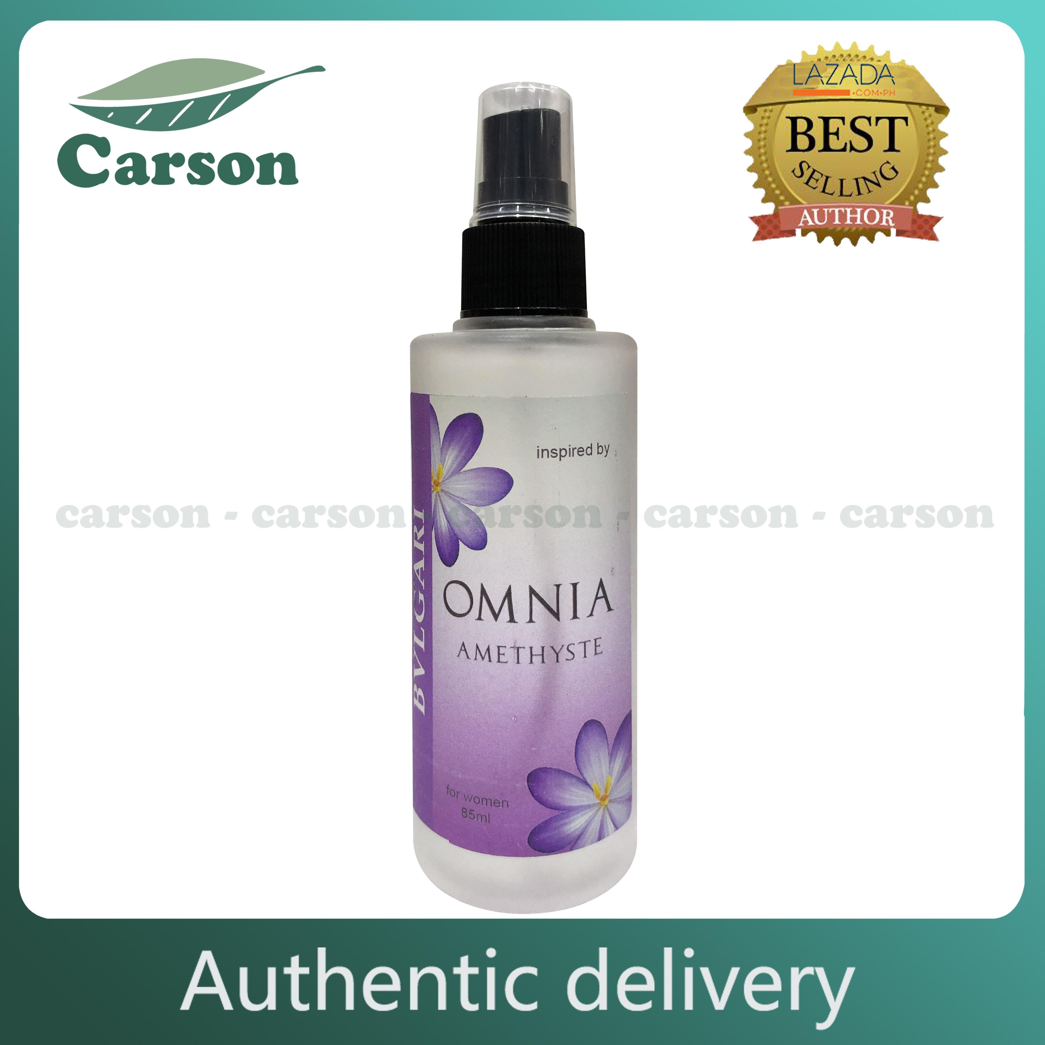 Carson is Inspired by OMNIA Charms by Salvatore Ferragamo Perfume for Women, 1pc 85ml Atomizer, Long Lasting Oil Based Fragrance Gift for women, Best Seller