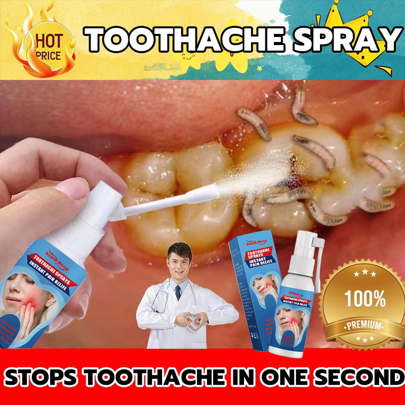 【3 Seconds Pain Relief】toothache Spray 20ml Fast Pain Relief Plant Extracts Hormone Free Wisdom