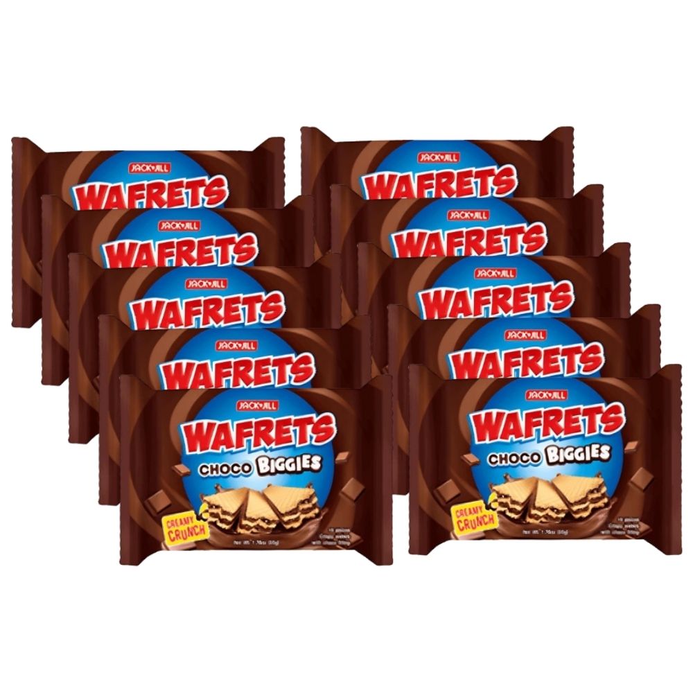 Wafrets Choco Biggies 50g - Pack of 10s | Lazada PH