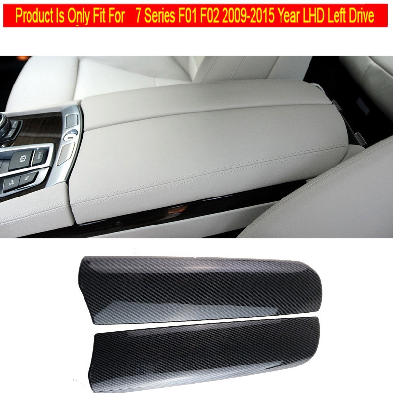 Car Center Console Armrest Lid Cover Arm Rest Box Lid Covers for BMW 7 Series E65 E66 F01 F02 2009-2015