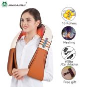 Jinkairui Neck and Shoulder Massager with Heat, Dual Use