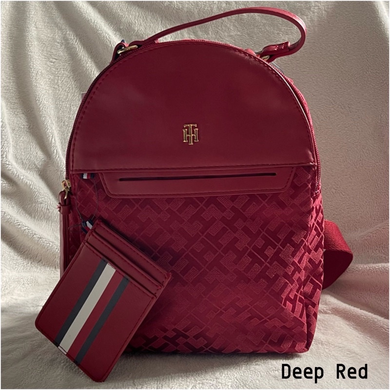 Genuine Tommy Hilfiger Mini Backpack w/ Card Case Lazada PH