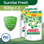 Ariel Power Gel Sunrise Fresh Liquid Detergent 900g Duo