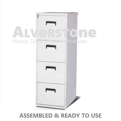 4 Drawer Steel Filing Cabinet With Lock Heavy Duty File Cabinet Assembled And Ready To Use Lazada Ph