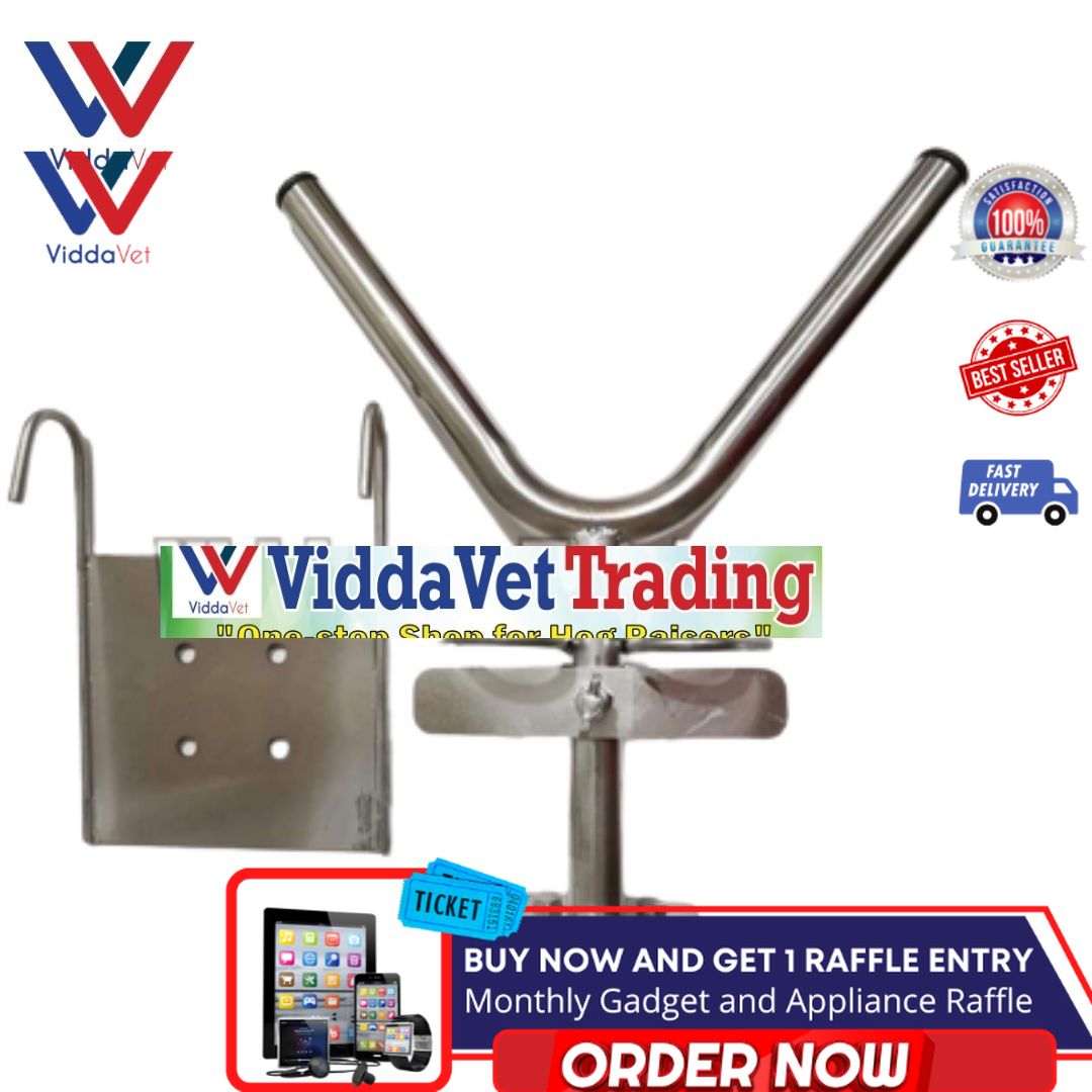 Stainless Steel Piglet Castration Rack - Adjustable Operation Table For Pig Castration, Docking & Injections, Two Sizes, Easy To Clean