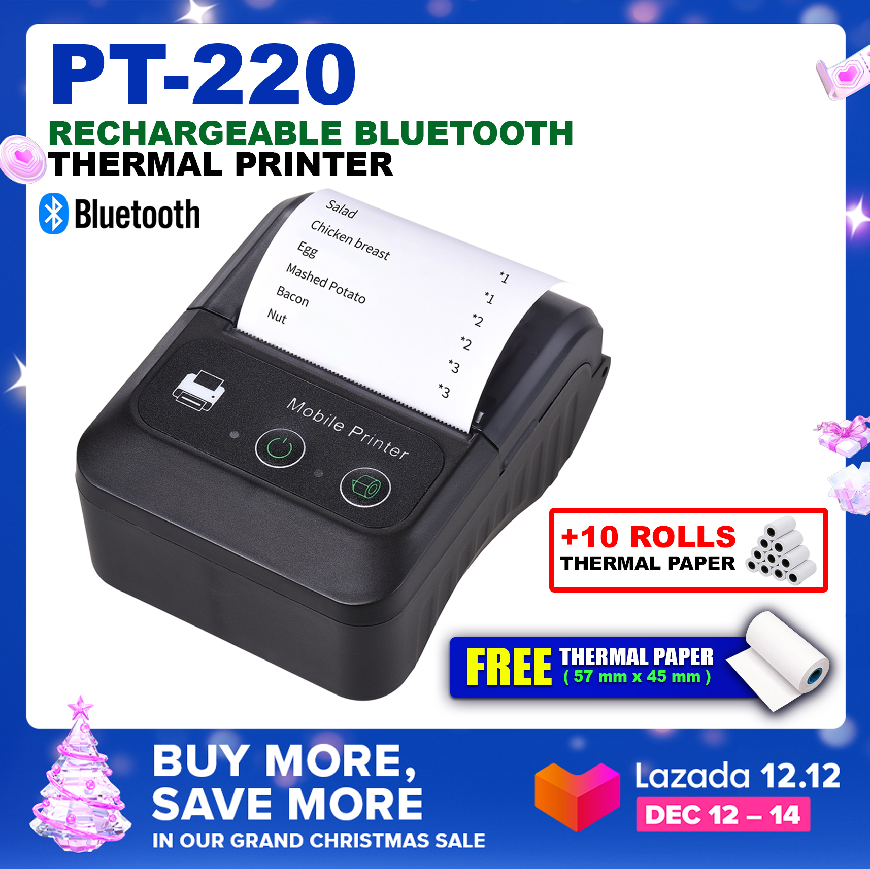 printer bluetooth lazada