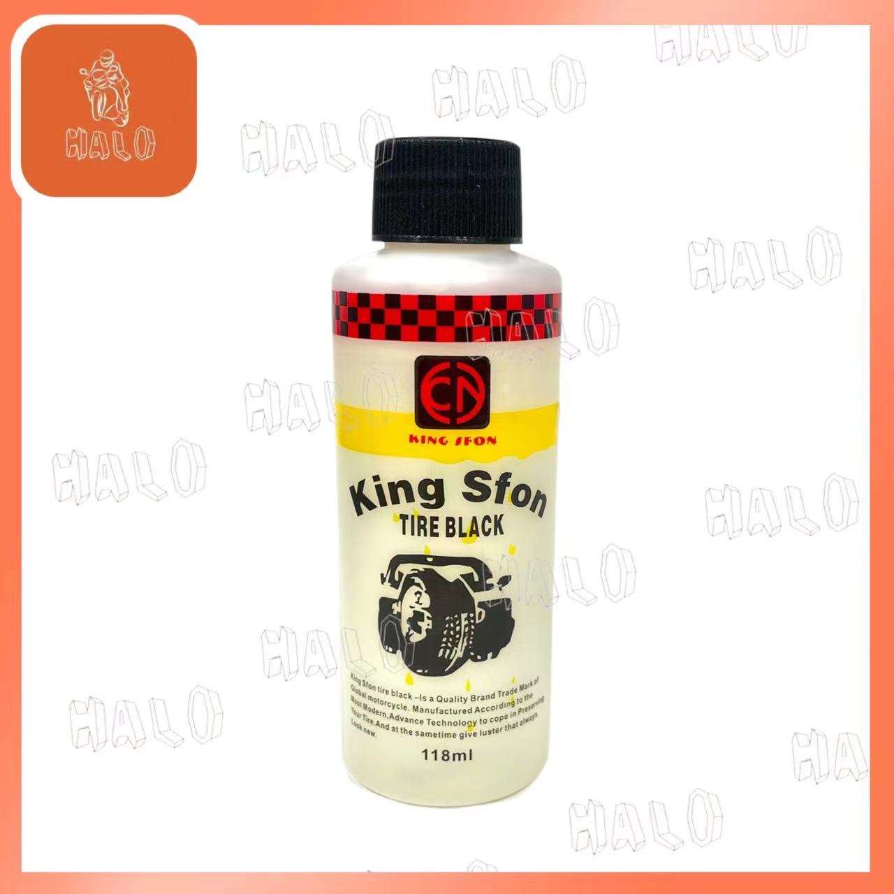 [HALO MOTOR] KING SFON TIRE BLACK 118ML Lazada PH