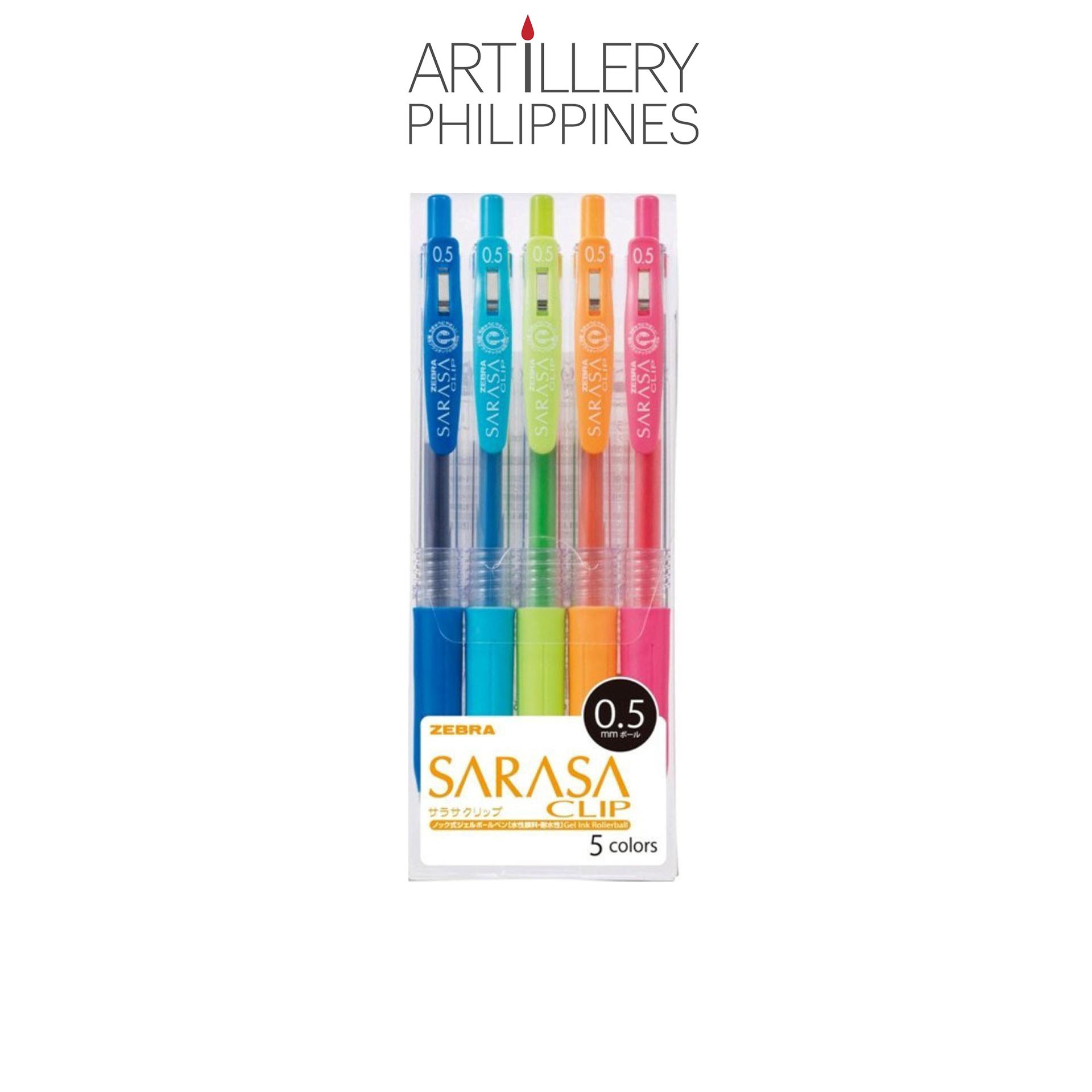 Zebra Gel Pen Sarasa Clip Set of 3 5 10 0.3mm 0.5mm