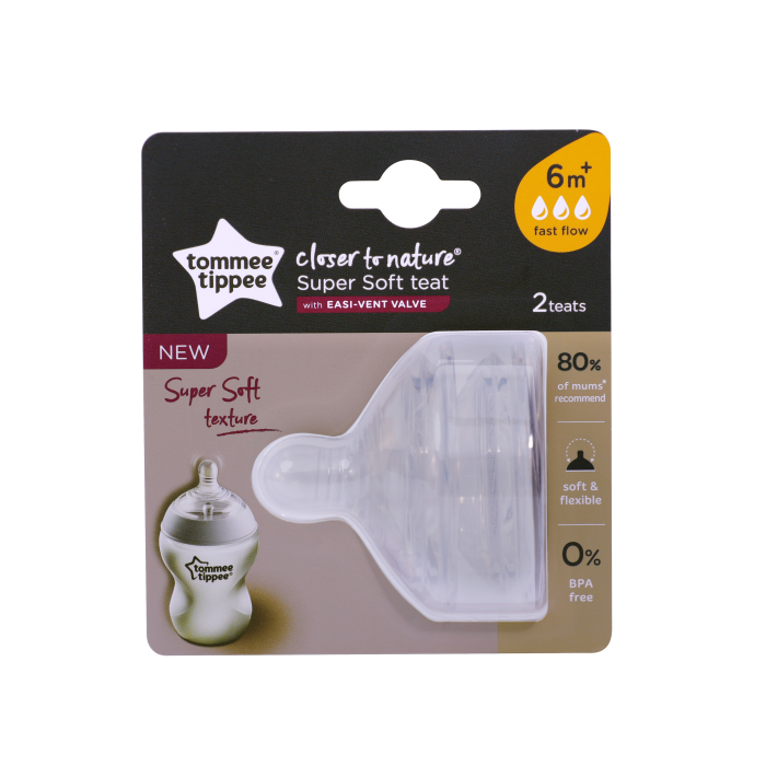 Tommee tippee extra sales slow flow teat