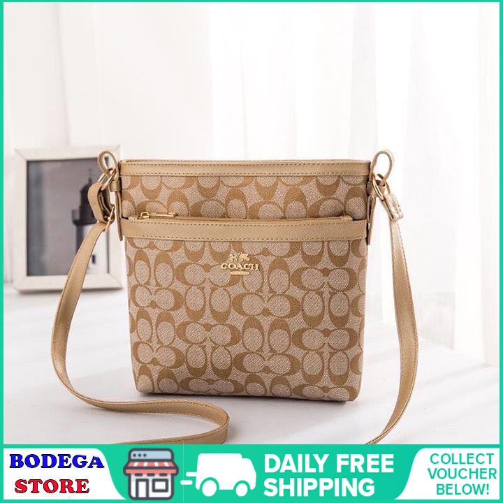 Bodegastore Coach Women Small Cross Body Bag Long Over the Shoulder Sling  Women Purses and Handbags on sale today | Lazada PH