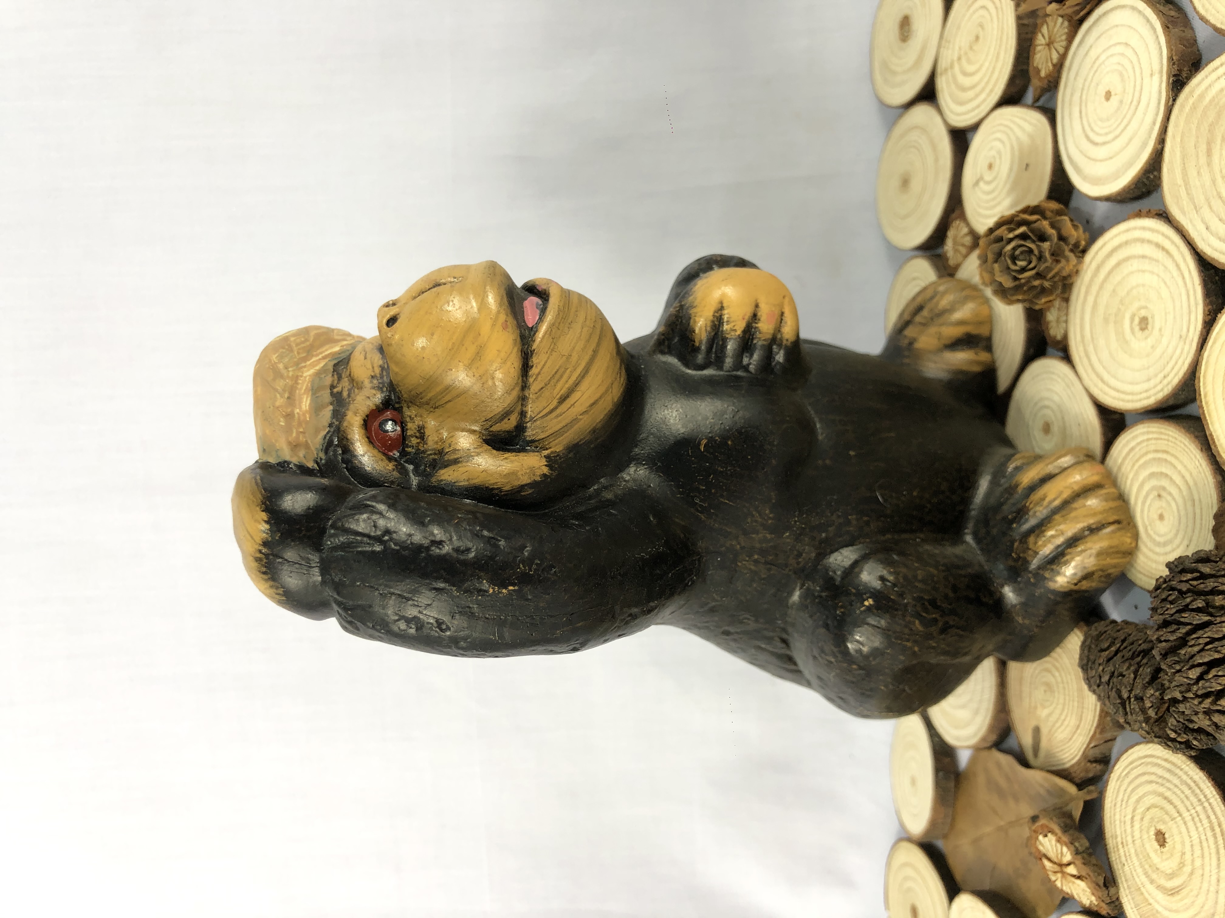 Cute Little Monkey Figurine Display - Home Decor, Collection, Gift