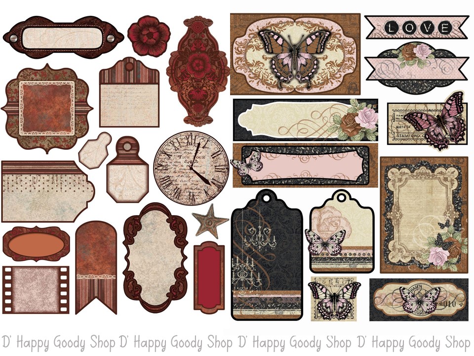 Printable #stickers #scrapbooks Pegatinas Imprimibles, 42% OFF