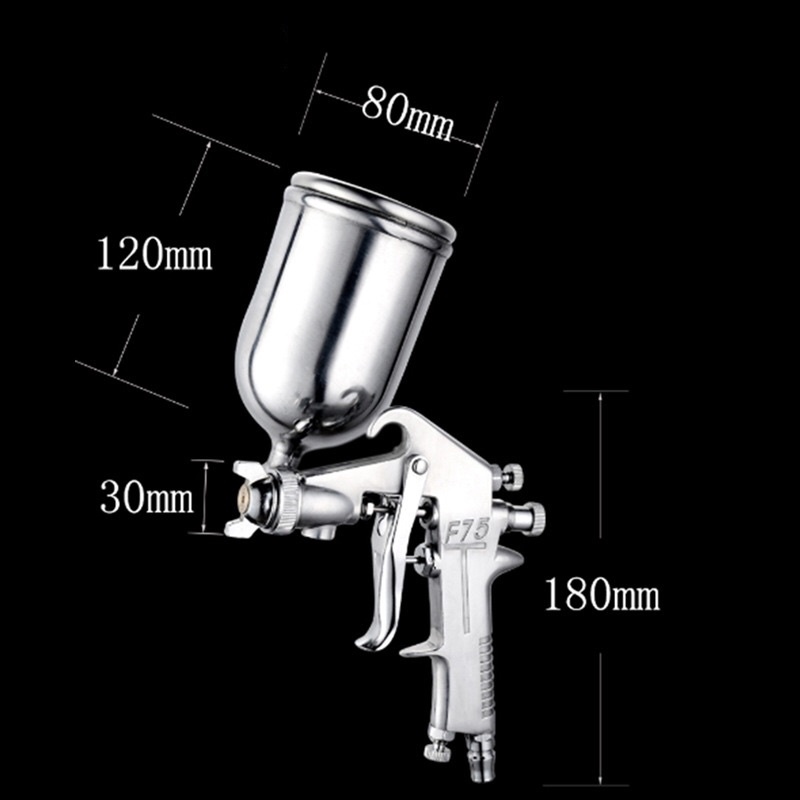 Sprayer Spray Gun 3 MM Nozzle 750ml F-75 F75S Painting Spray Gun Car ...