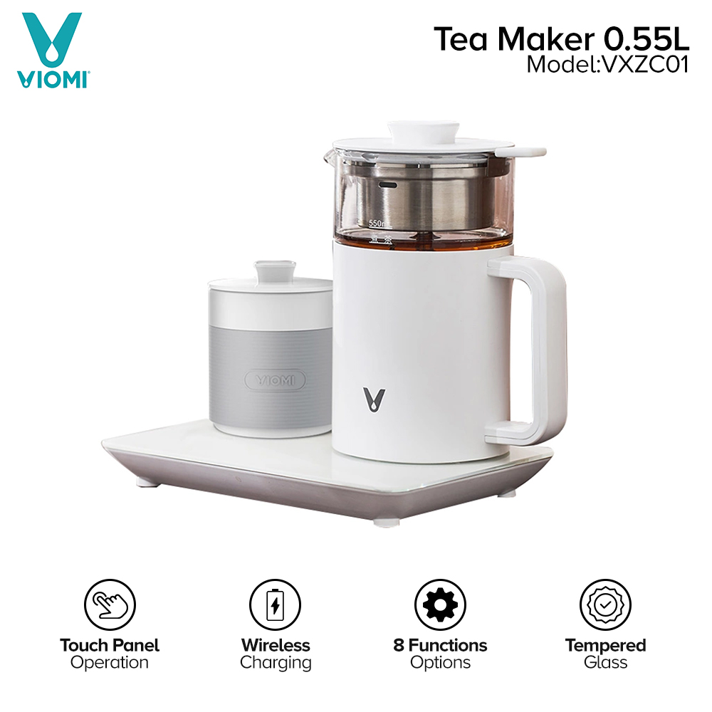 VIOMI MultiFunction Electric Kettle Tea Maker Steam Spray with Tea Cup