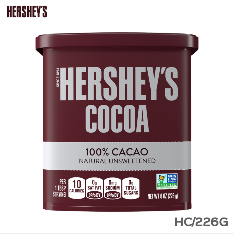 Cocoa Powder 100 Cacao Natural Unsweetened Hershey's 226g HC/226G