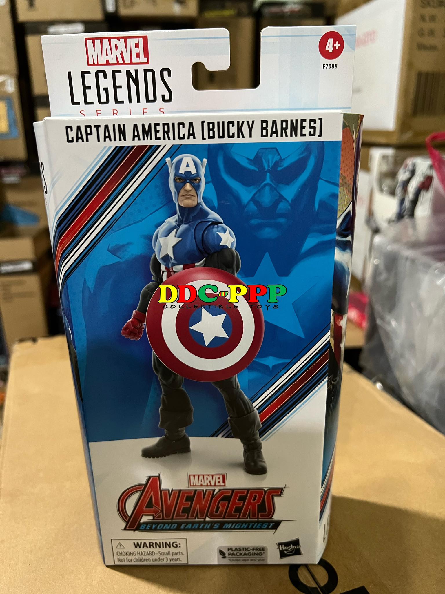 CAPTAIN AMERICA BUCKY BARNES MARVEL LEGENDS INCH ACTION FIGURE