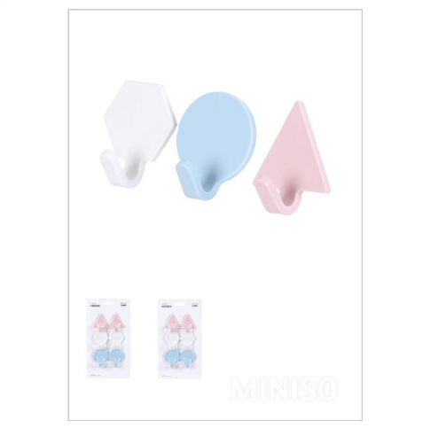 Basic Traceless Hook 5 Pcs – Miniso Bahamas