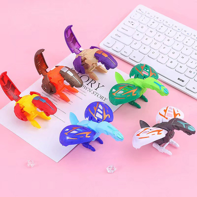 banbi 1Pc Dinosaur Eggs Transforming Toy Simulation Deformation Dinosaur Transform Twisting Children Educational Toys Kids Gift