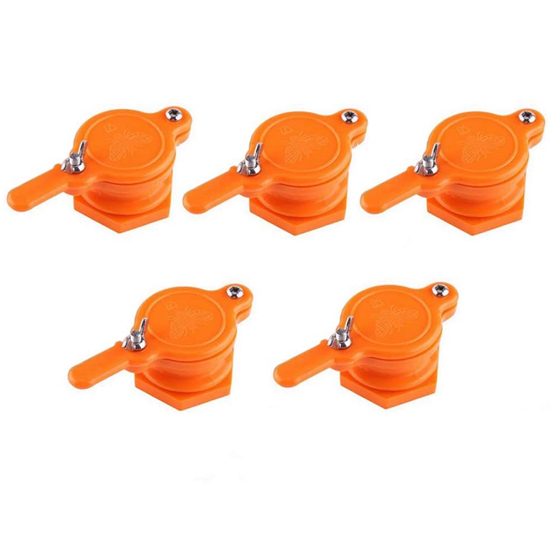 5Pcs Honey Gate Valve for Bucket Durable Honey Gate Honey Extractor Tap Beekeeping Supplies