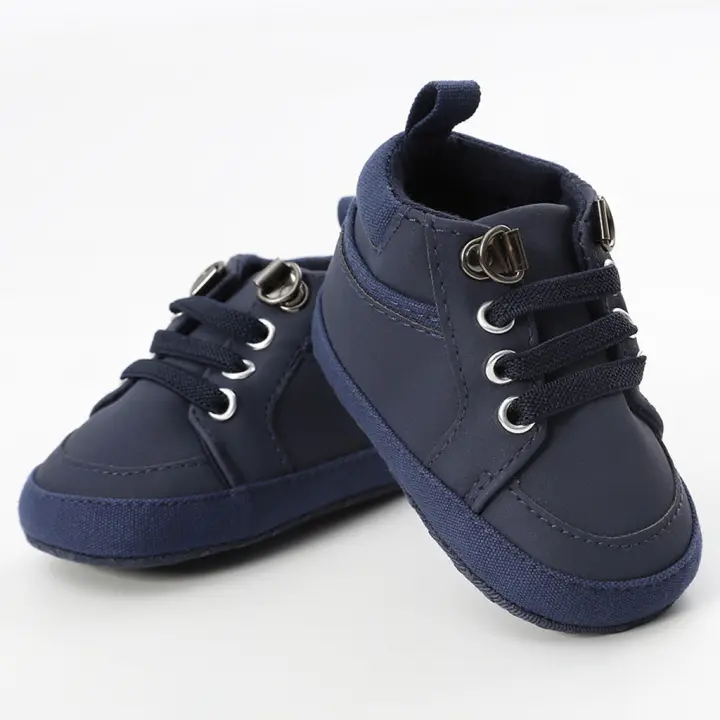 Baby Girl Boys Shoes Solid Cross-tied 