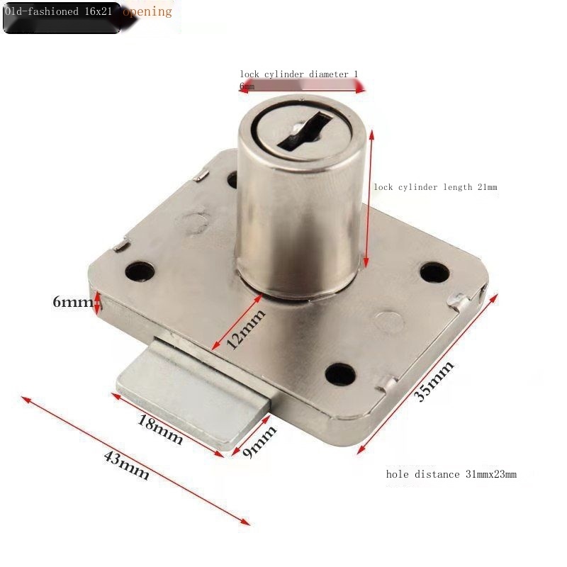 Desk Drawer Lock Furniture Lock Old Lock Extended Folio