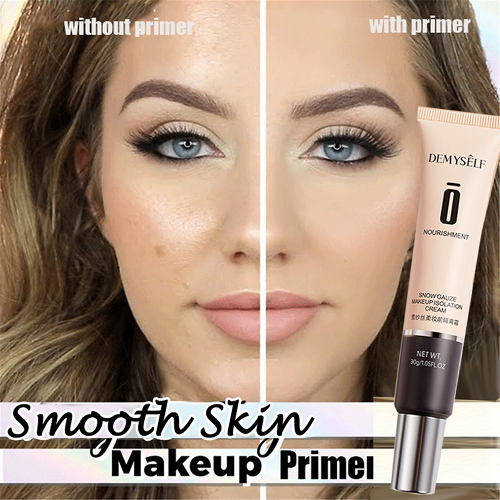 Foundation With And Without Primer