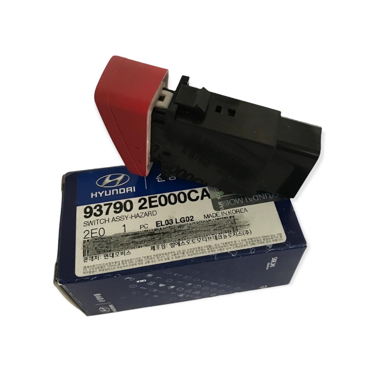 Hazard Warning Switch For Hyundai Tucson 2004-2009 - OEM 937902E000 Replacement